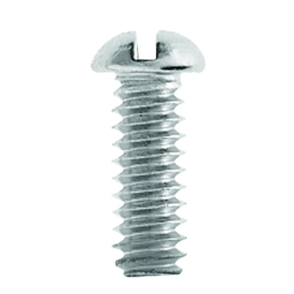 Danco No. 10-24 X 1/2 in. L Slotted Round Head Brass Bibb Screw 35154B